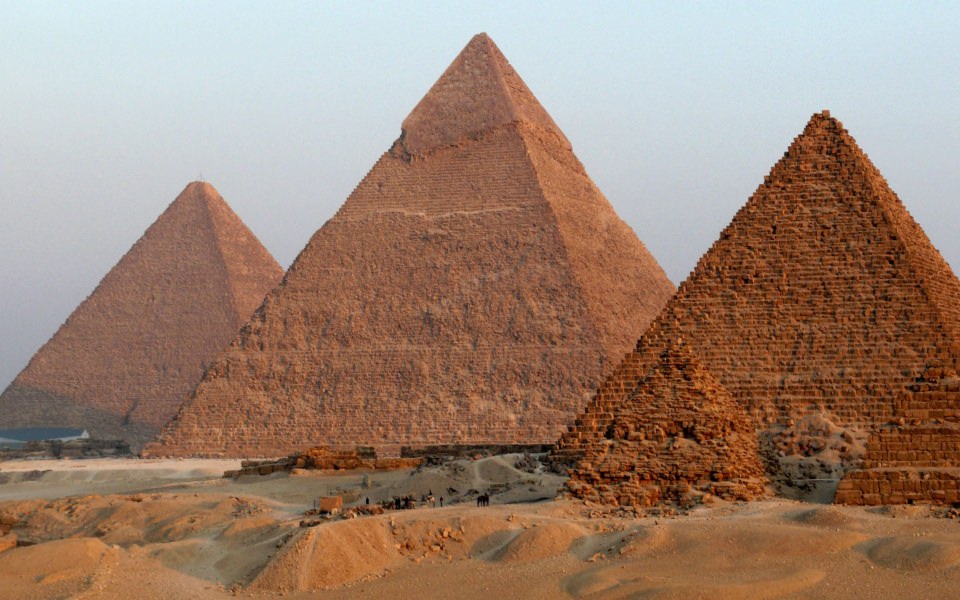 Download Pyramids Of Giza iPhone 11 Back Wallpaper in 4K 5K wallpaper