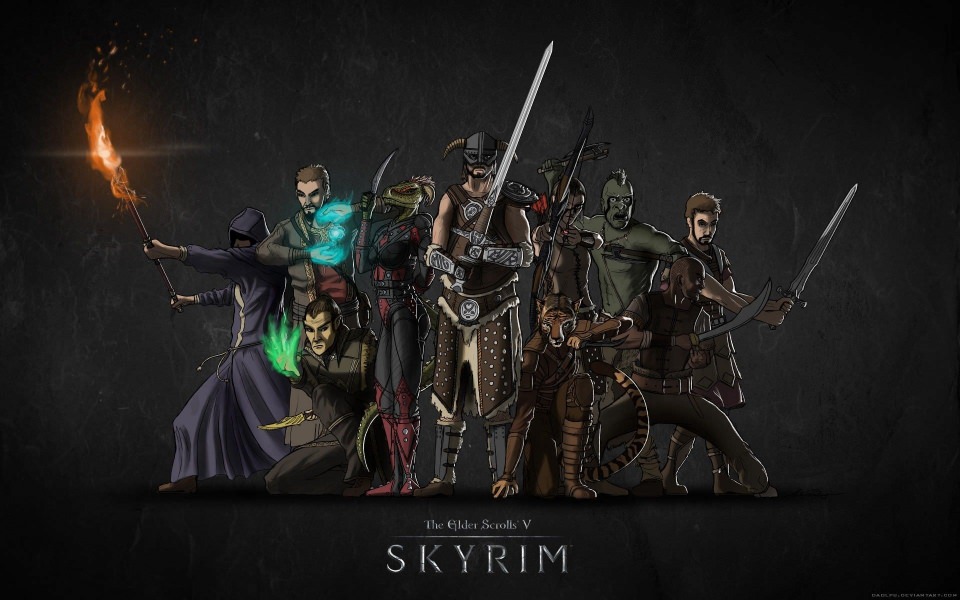 Download The Elder Scrolls V Skyrim 4K Background Pictures In High Quality wallpaper