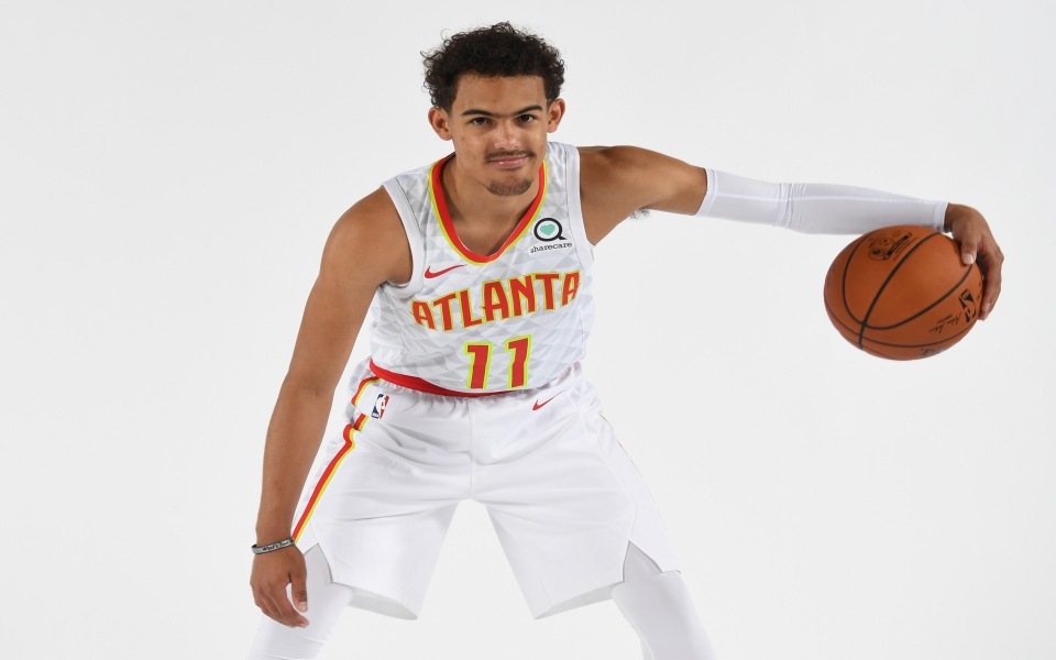 Download Trae Young Atlanta Hawks Wallpapers 8K Resolution 7680x4320 And 4K Resolution wallpaper