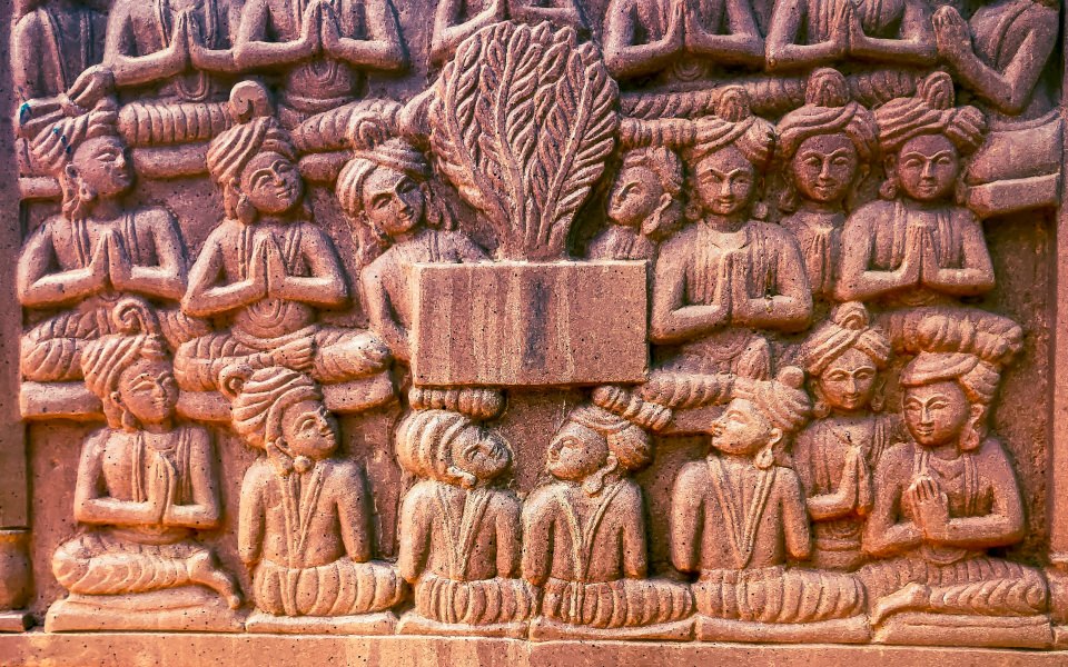 Download Sculptures Religious Carvings wallpaper