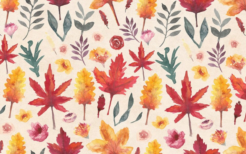 Download Autumn Water Color wallpaper