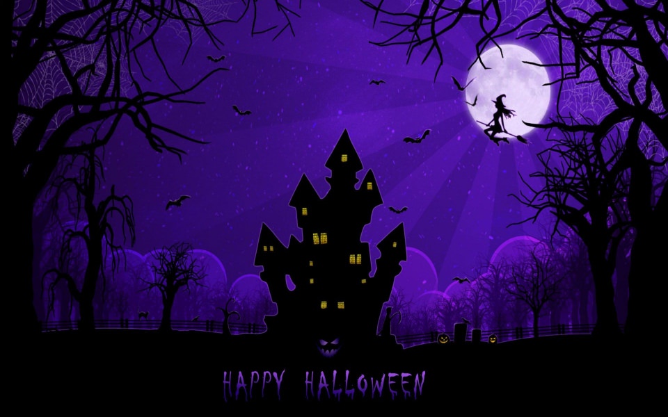 Download Halloween Desktop 4K Background wallpaper