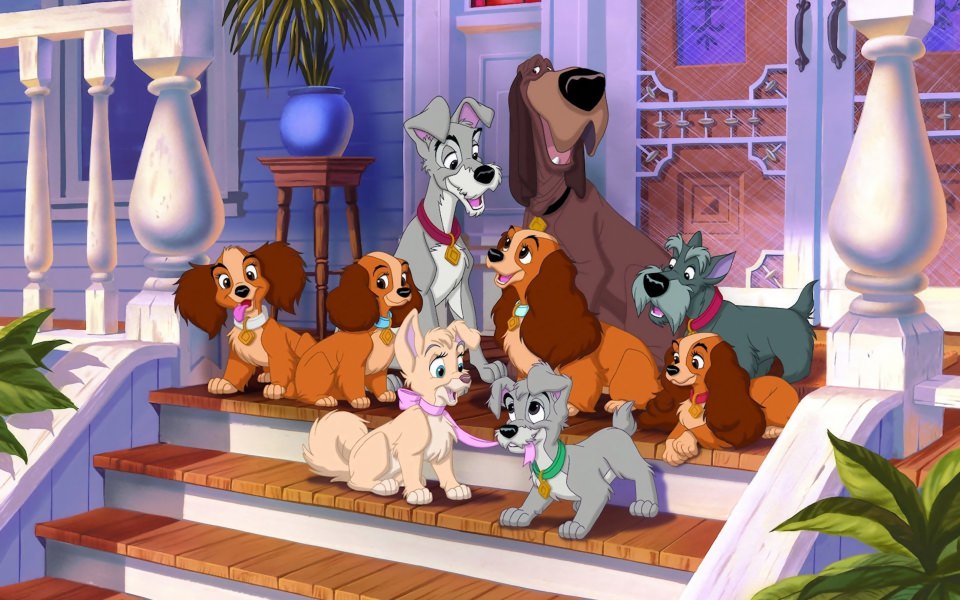 Download Lady And The Tramp II Scamp's Adventure Wallpapers wallpaper