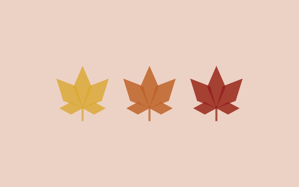 Download Minimalistic Autumn wallpaper