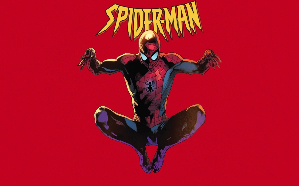 Download Spiderman in Spider Verse Comics wallpaper
