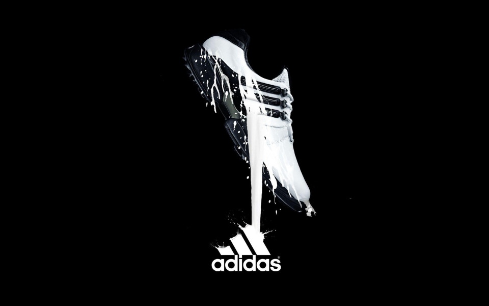 Download Adidas Logo 3D 8K wallpaper