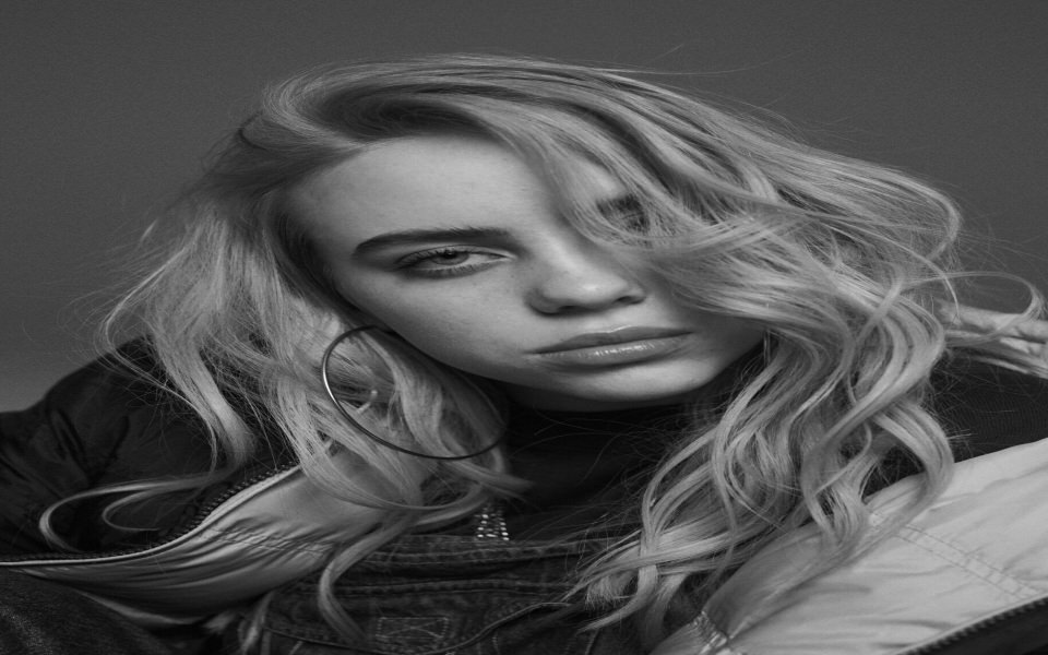 Download Billie Eilish Silver in Hair Wallpapers wallpaper