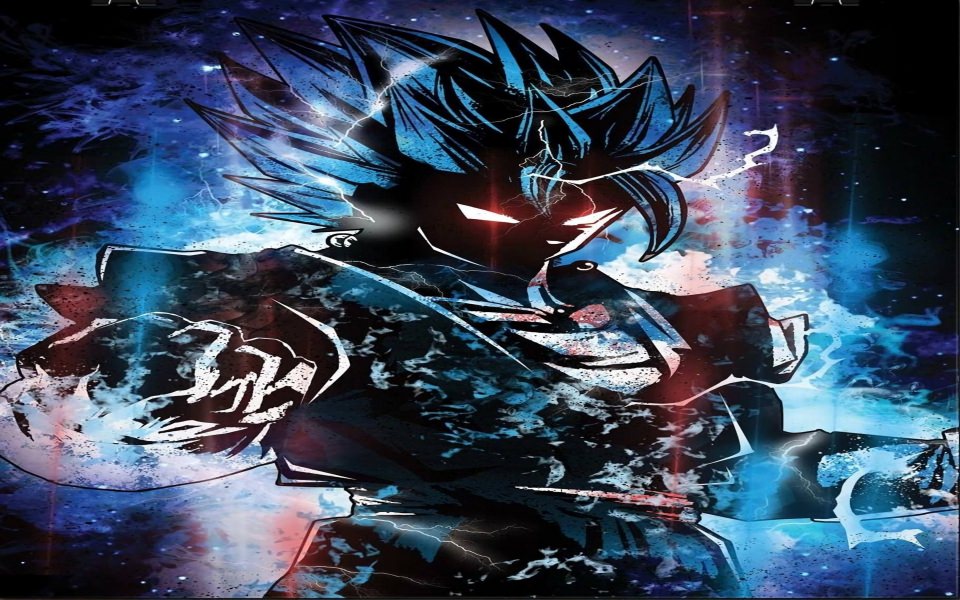 Download Goku Ultra Instinc iPhone wallpaper