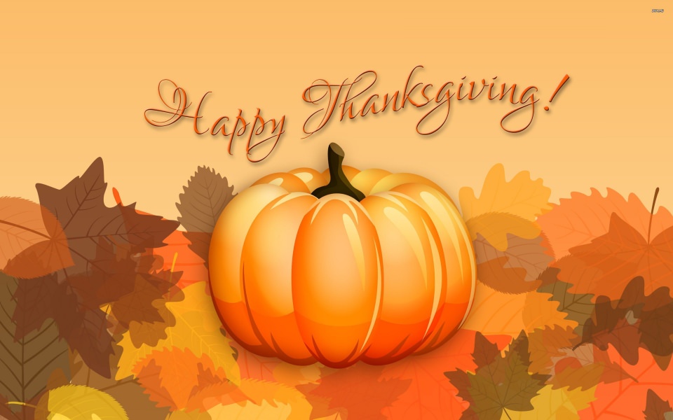 Download Happy Thanksgiving 3D 4D 5D Card wallpaper