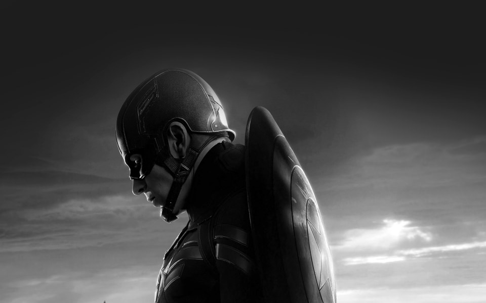 Download Marvel Dark Captain America HD 4K wallpaper