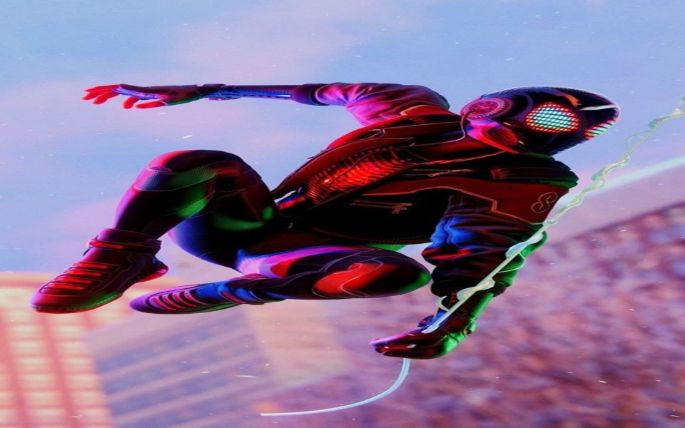 Download Spiderman Neo Multicolored Wallpapers wallpaper