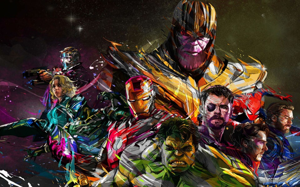 Download The Avengers 4K 8K Art High Definition High Resolution Wallpaper wallpaper