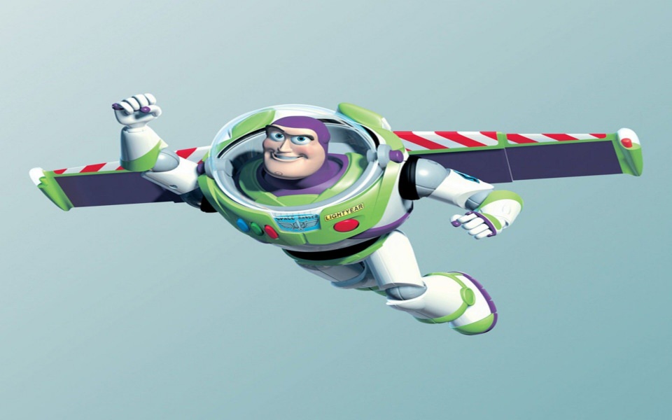 Download Toy Story Buzz Lightyear Flying PS5 Windows 11 iPhone 13 8K wallpapers wallpaper