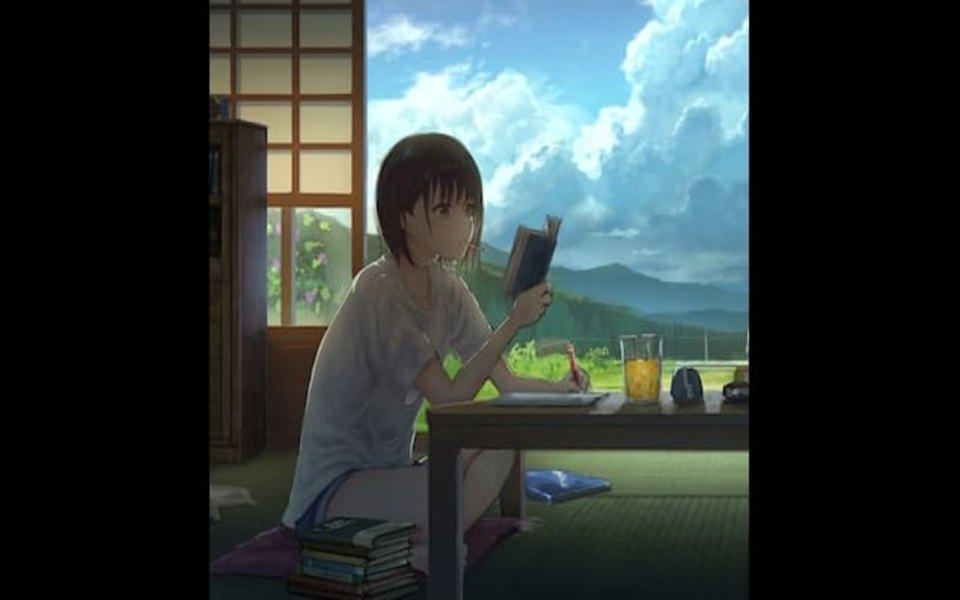 Download Aesthetic Calm Anime 4d 5d wallpaper