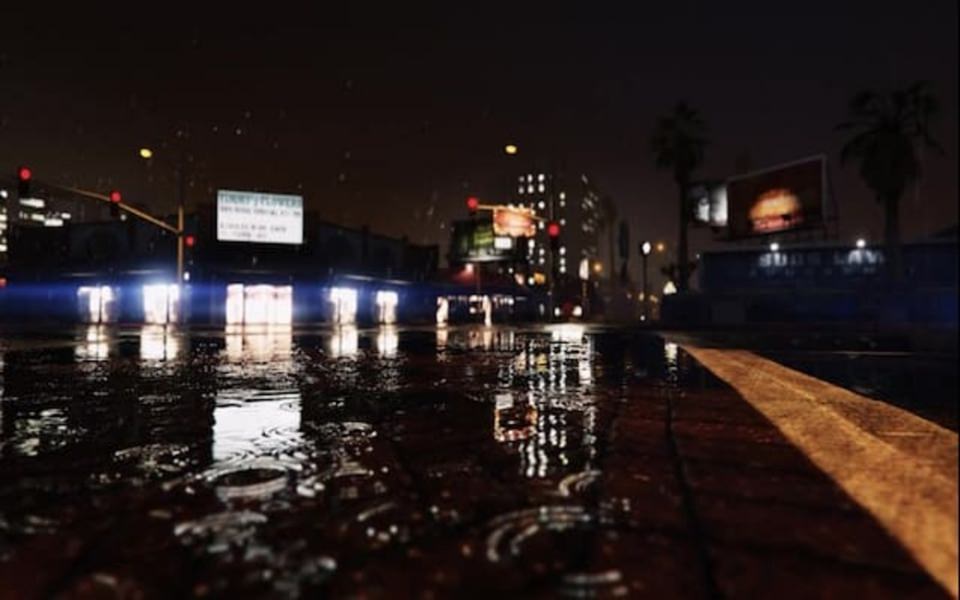 Download GTA 5 Rain in Grand Theft Auto 5 Wallpapers wallpaper