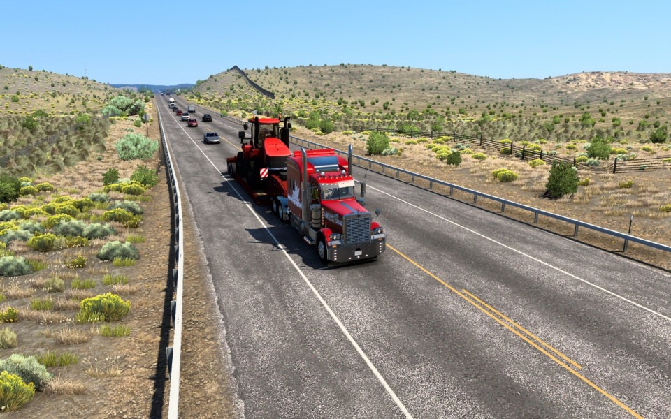 Download american truck simulator 2022 wallpaper