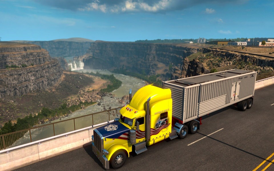 Download american truck simulator new 2022 1080P, 2K, 4K, 5K HD wallpapers free download for PS4 PS5 Xbox Phones wallpaper