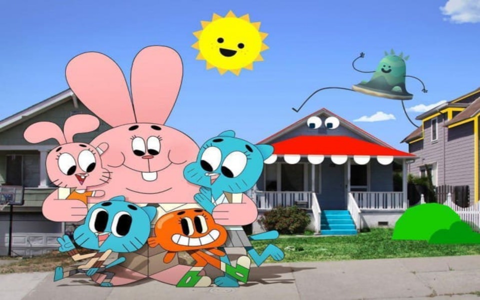 Download Cartoon The Amazing World Of Gumball Live Wallpapers 4k wallpaper