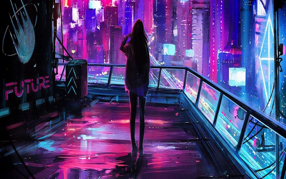 Download cyberpunk video game wallpapers in 4k for PS4, PS5, Nintendo, Xbox wallpaper