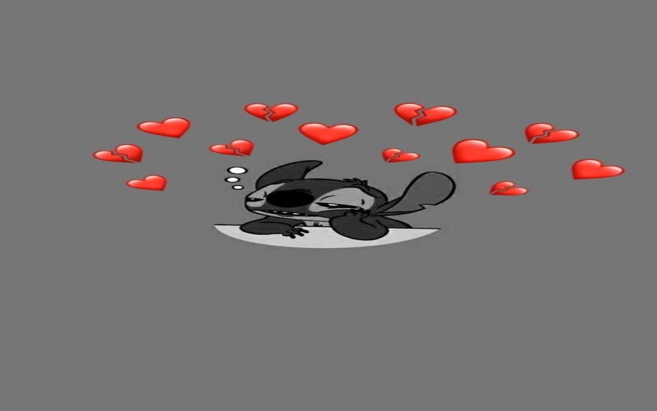 Download Love Hearts Minimalist Wallpapers 4K wallpaper