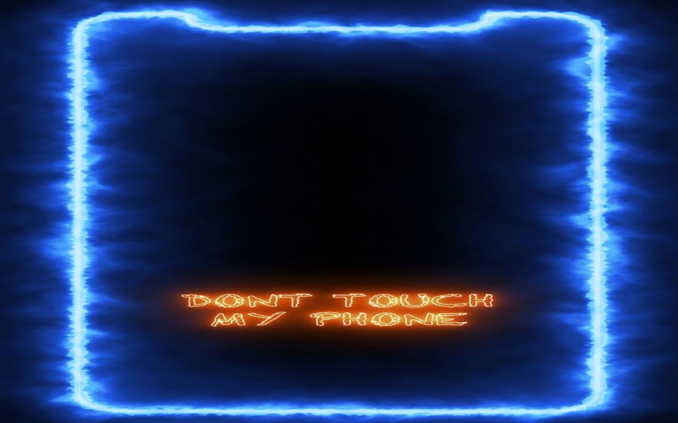 Download Dont Touch My Phone 4K Phone Background wallpaper