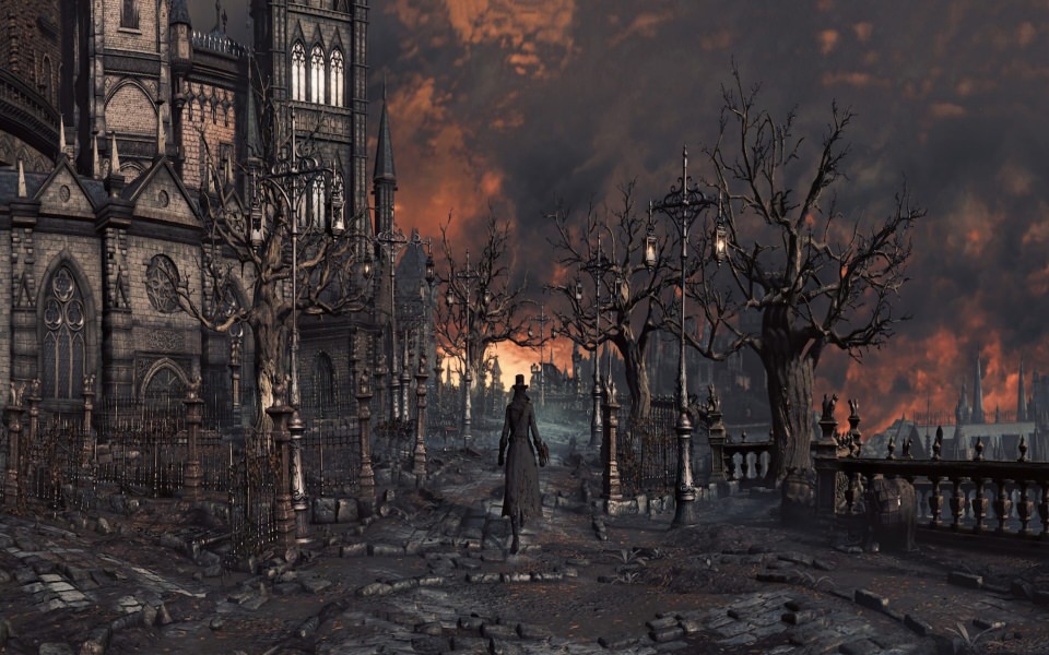 Download Bloodborne Game 4K HDQ for iPhone wallpaper