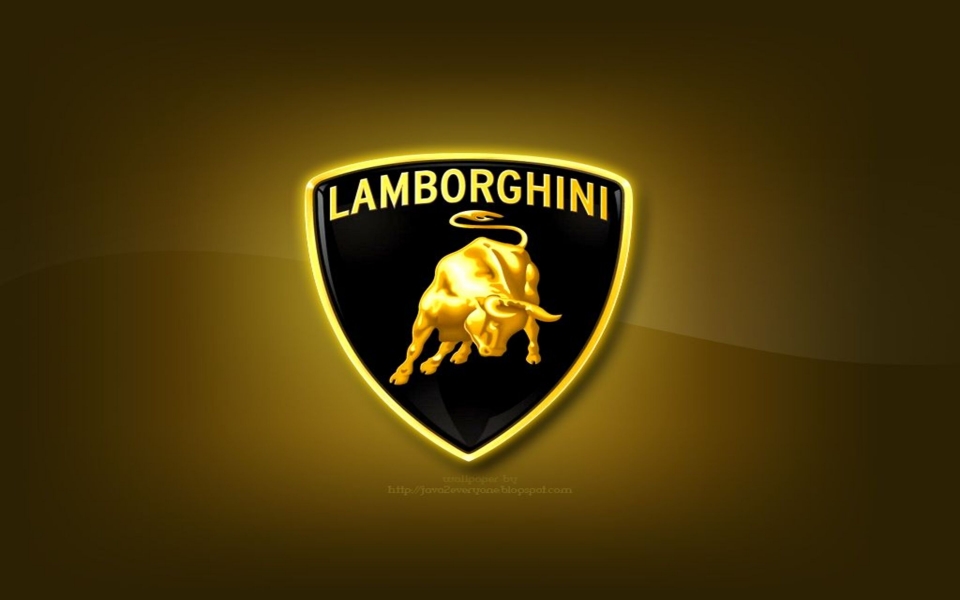 Download Lambo 8K Logo Wallpaper wallpaper