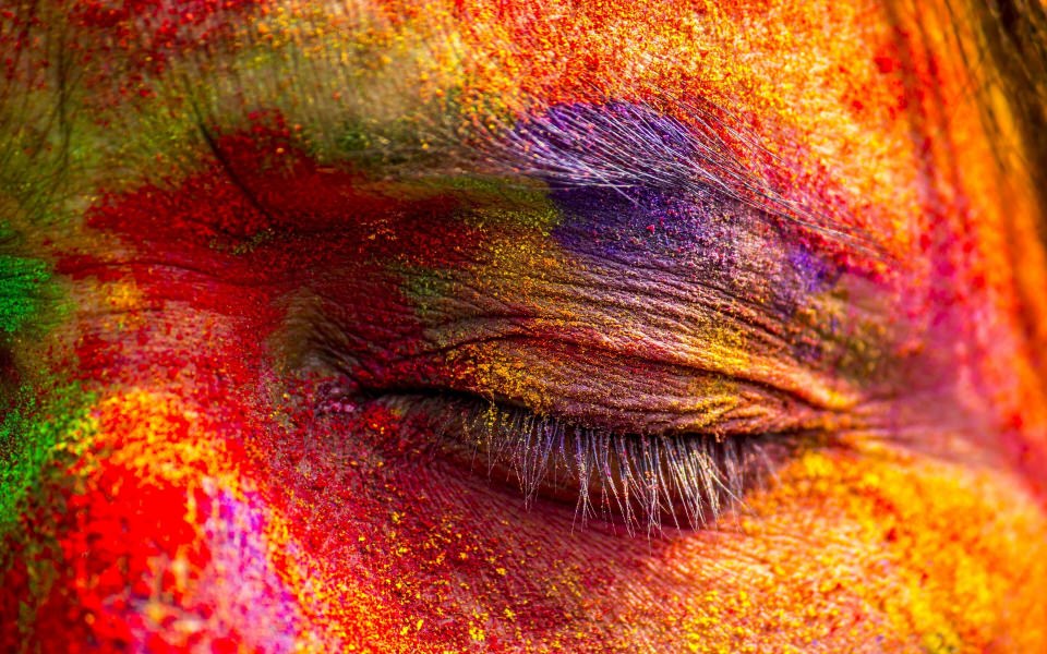 Download Tradition of Colors Holi in India Free 4K Photos wallpaper