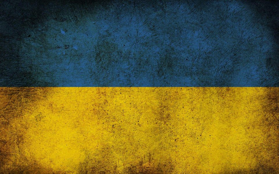 Download Ukraine Flag Yellow Blue Background for Twitter Facebook wallpaper