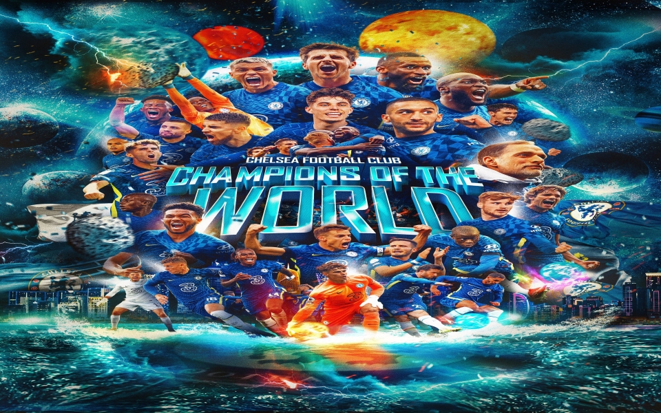 Download Football WC 2022 Winner Team Chelsea wallpaper