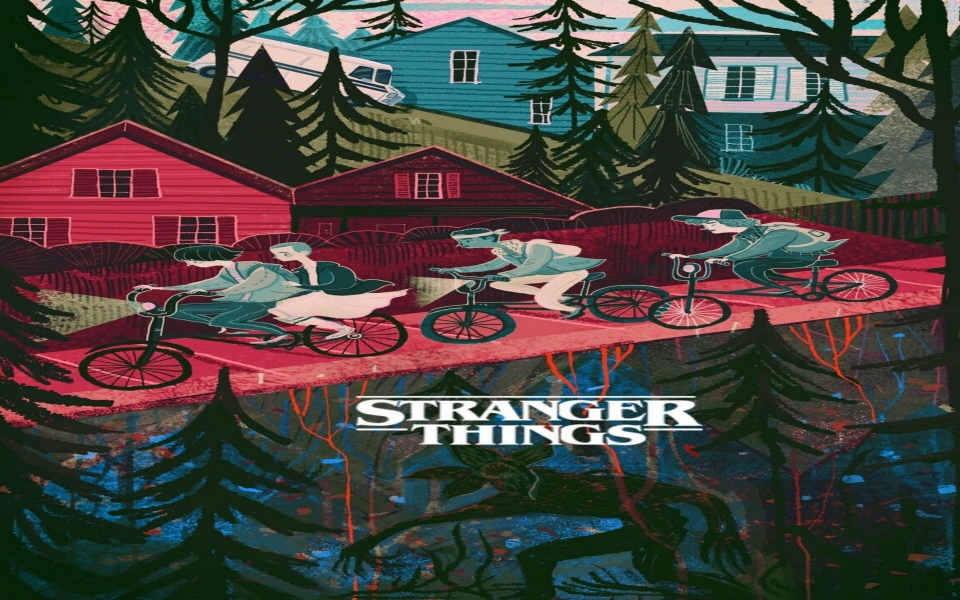 Download iPhone 13 Stranger Things Background Wallpaper for Phones wallpaper