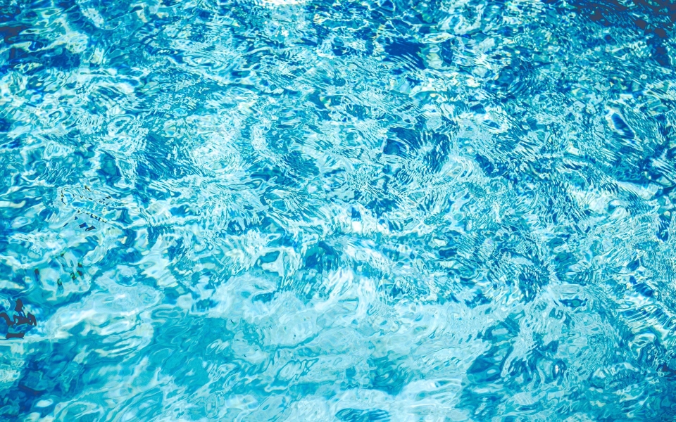 Download Pool in Summer Blue Water Poolside 4K Wallpaper wallpaper