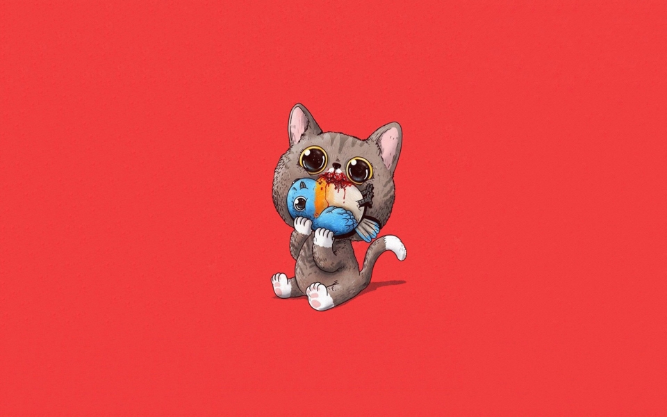 Download Cute Kittens Cartoon wallpaper