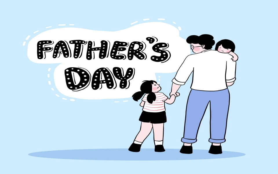 Download Fathers Day 2022 4K Posters With Family Wallpapers wallpaper