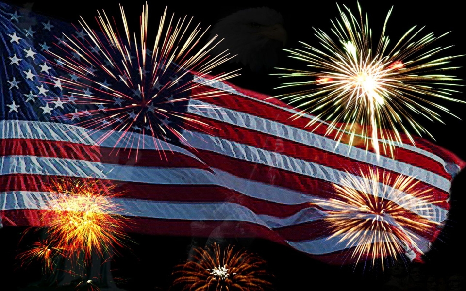 Download Latest 4th of July US Flag Background for Facebook Covers  1920x1080 wallpaper