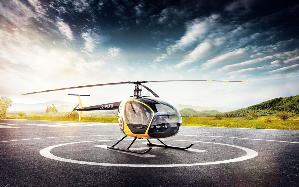 Download Luxury Helicopter 8K Wallpapers wallpaper
