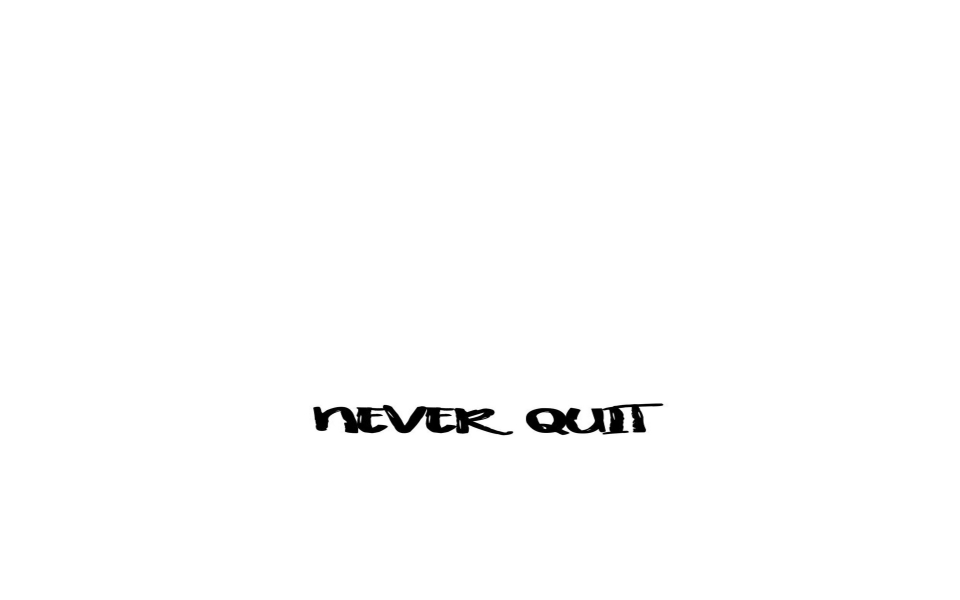 Download Never Quit White Background Pure 4K Wallpapers wallpaper