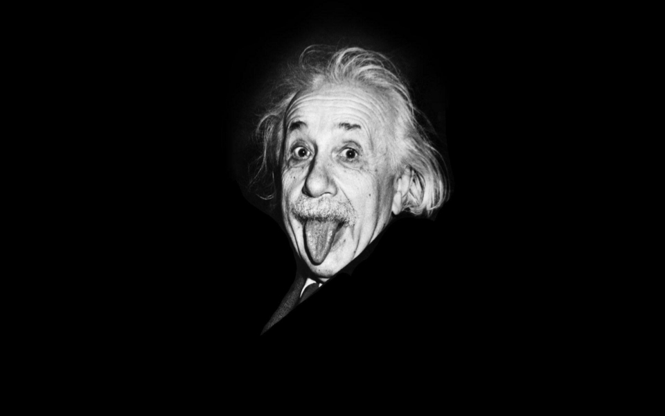 Download Einstein Tongue Out wallpapers in 1080p wallpaper