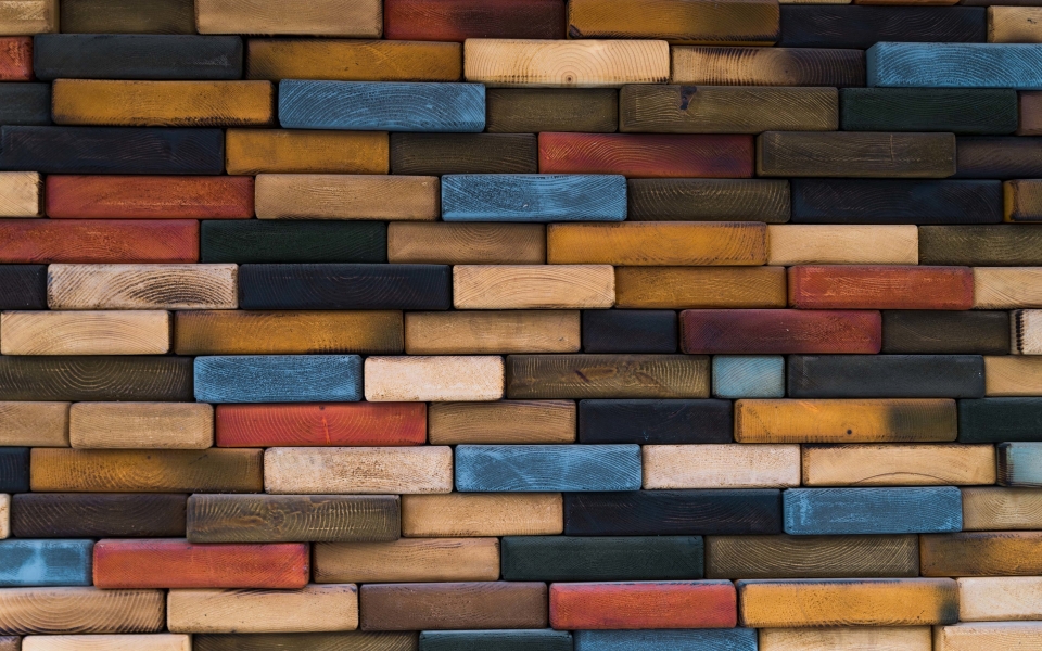 Download The Beauty of Colorful Wooden Walls: A Guide to Using Wooden Textures in Design wallpaper