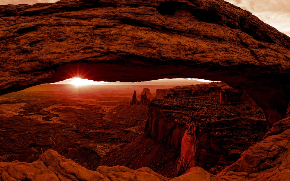 Download Arches National Park Sunset HD Wallpaper for laptop wallpaper