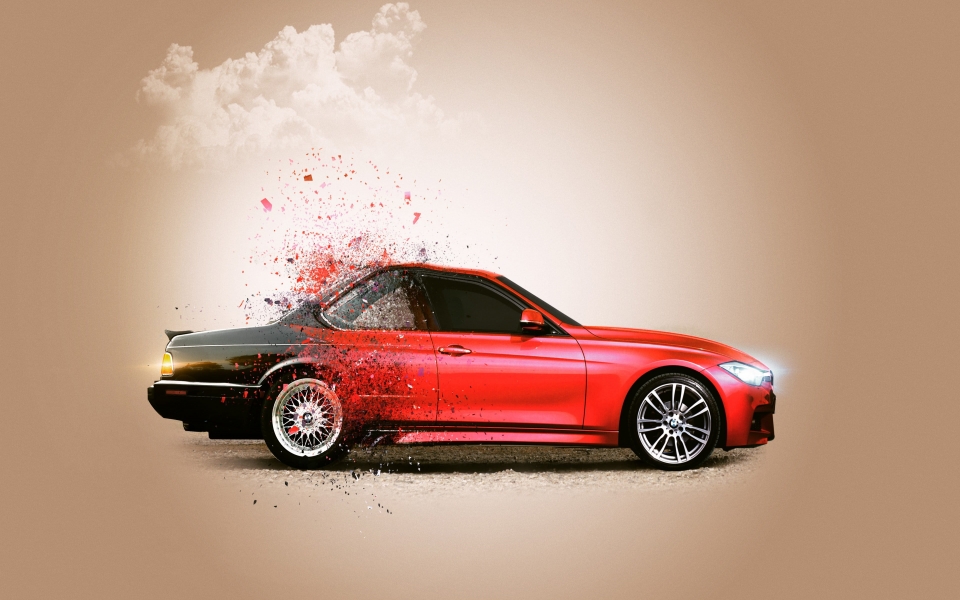 Download BMW CGI Car HD Wallpaper for display picture wallpaper