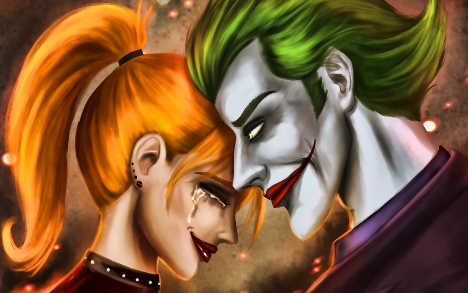 Download Joker and Harley Quinn 4K HD Mobile Desktop Android Wallpaper wallpaper
