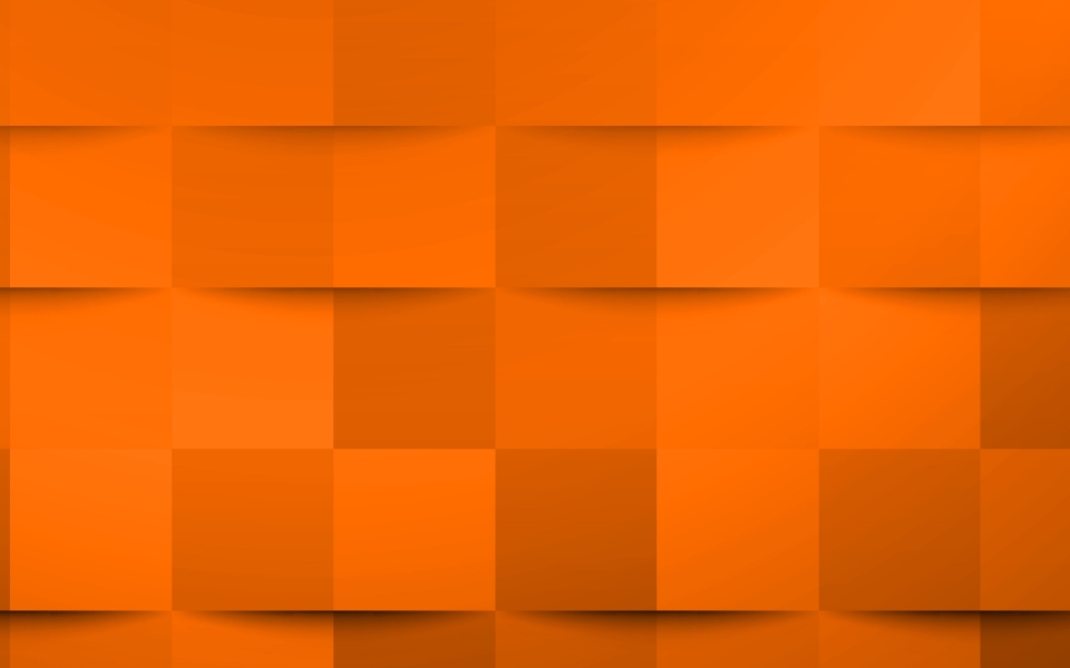 Download Orange 3D Squares Texture HD Wallpaper for laptop wallpaper