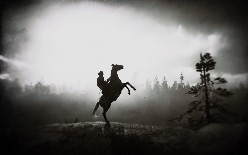 Download Red Dead Redemption 2 Horse Ride HD Wallpaper wallpaper