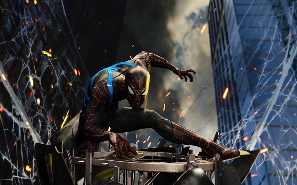 Download Spider-Man PS4 2020 HD Wallpaper for laptop wallpaper