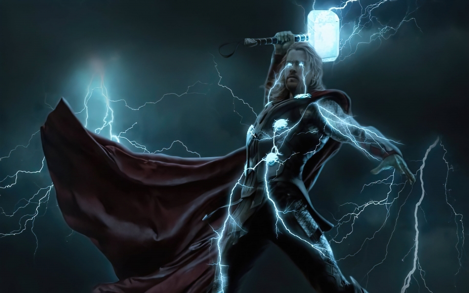 Download Thunder Thor Android Wallpaper HD 1080p wallpaper