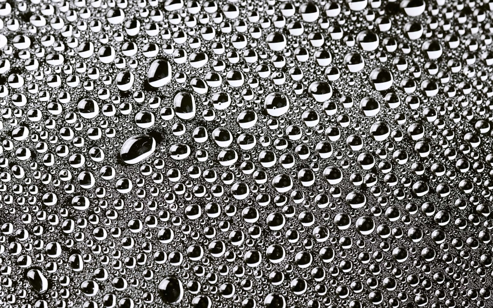 Download Water Drops Texture Gray Backgrounds HD Wallpaper for laptop wallpaper