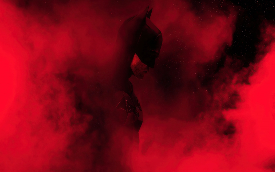 Download Batman Red Theme Wallpaper in HD for macbook wallpaper