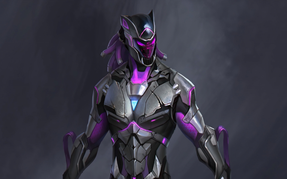 Download Cyber Panther Artwork HD Wallpaper for mobile home screen wallpaper