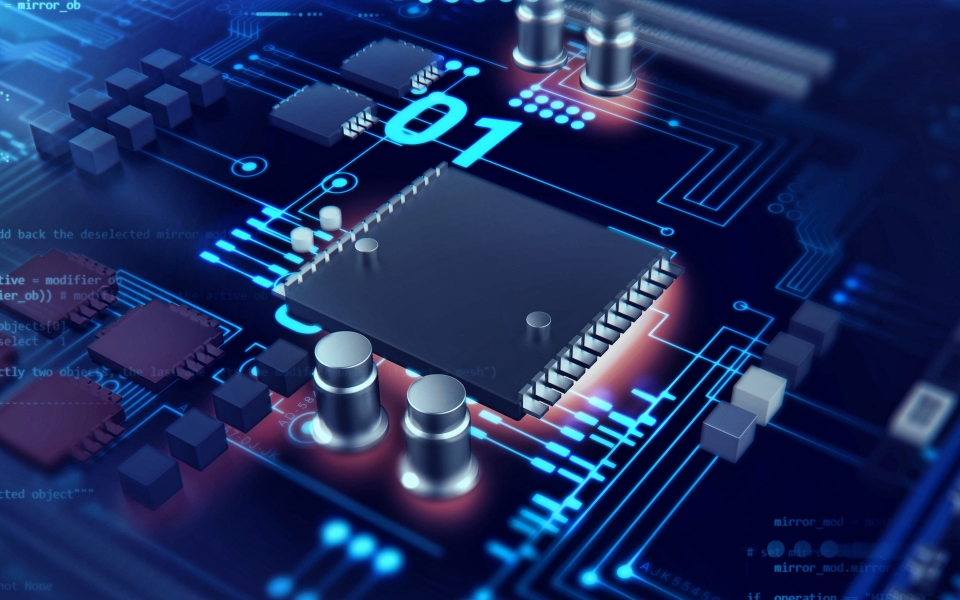 Download Exploring Modern Technologies From Microchips to 3D Motherboards wallpaper